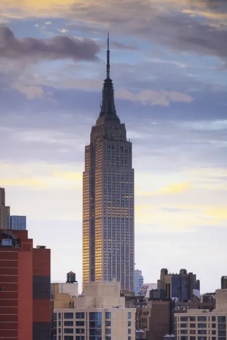 Framed Print : USA, New York, New York City, Manhattan, Empire State Building Framed Print : USA, New York, New York City, Manhattan, Empire State Building