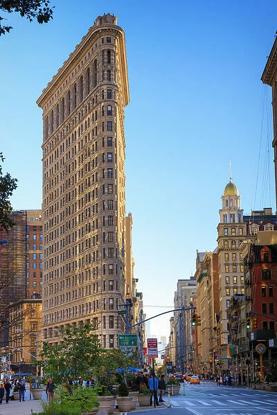 USA, New York, New York City, Manhattan, Flatiron Building