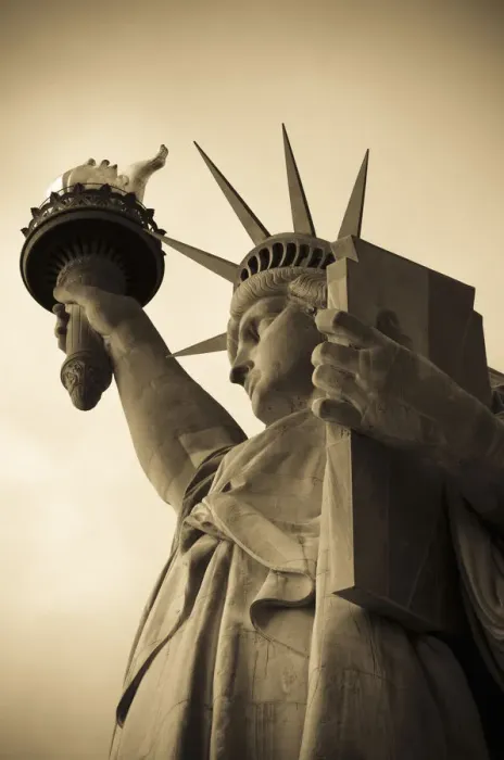 Framed Print : USA, New York, Statue of Liberty