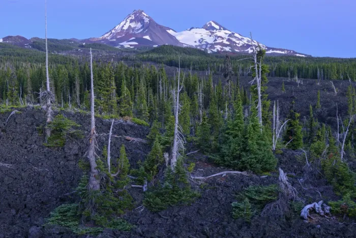 Framed Print : USA, North America, Cascades, Oregon, McKenzie Pass Framed Print : USA, North America, Cascades, Oregon, McKenzie Pass