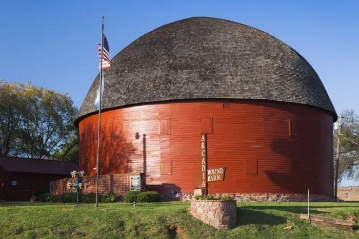 Framed Print : USA, Oklahoma, Arcadia, The Round Barn Framed Print : USA, Oklahoma, Arcadia, The Round Barn