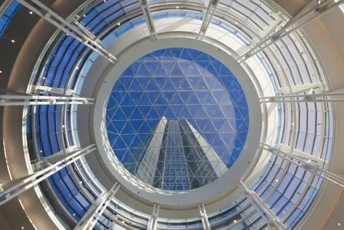 Framed Print : USA, Oklahoma, Oklahoma City, Devon Tower, tallest building, built 2012 atrium Framed Print : USA, Oklahoma, Oklahoma City, Devon Tower, tallest building, built 2012 atrium