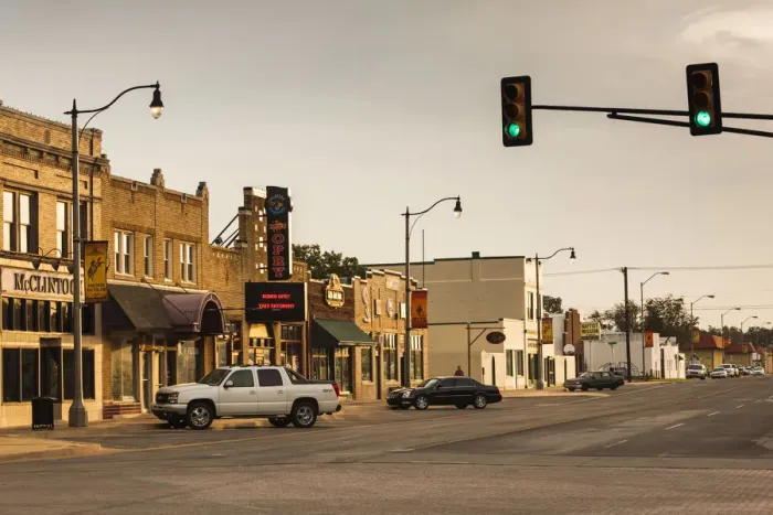 Framed Print : USA, Oklahoma, Oklahoma City, Stockyards City, Exchange Avenue Framed Print : USA, Oklahoma, Oklahoma City, Stockyards City, Exchange Avenue