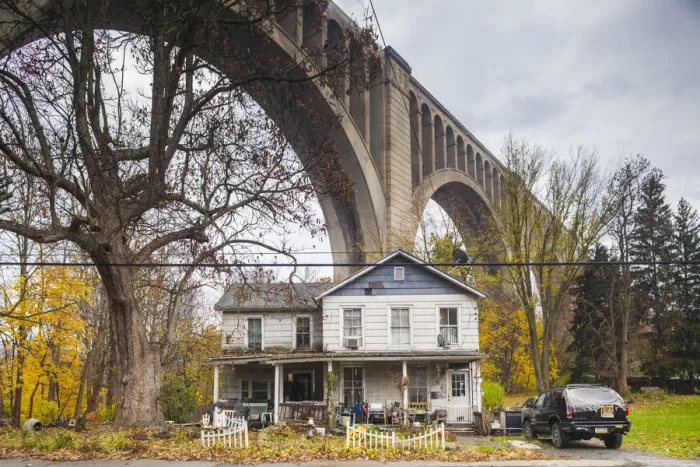 Framed Print : USA, Pennsylvania, Nicholson, Tunkhannock Viaduct, largest concrete bridge in the USA Framed Print : USA, Pennsylvania, Nicholson, Tunkhannock Viaduct, largest concrete bridge in the USA