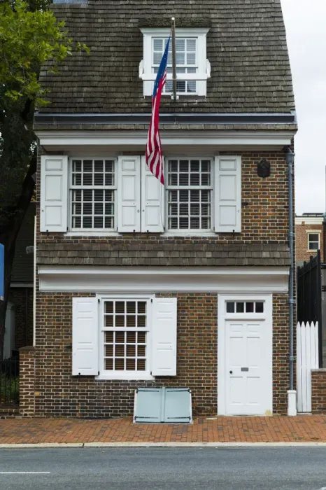 Framed Print : USA, Pennsylvania, Philadelphia, Betsy Ross House, exterior Framed Print : USA, Pennsylvania, Philadelphia, Betsy Ross House, exterior