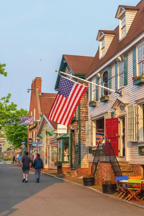 Framed Print : USA, Rhode Island, Newport, Bannister's Wharf Framed Print : USA, Rhode Island, Newport, Bannister's Wharf