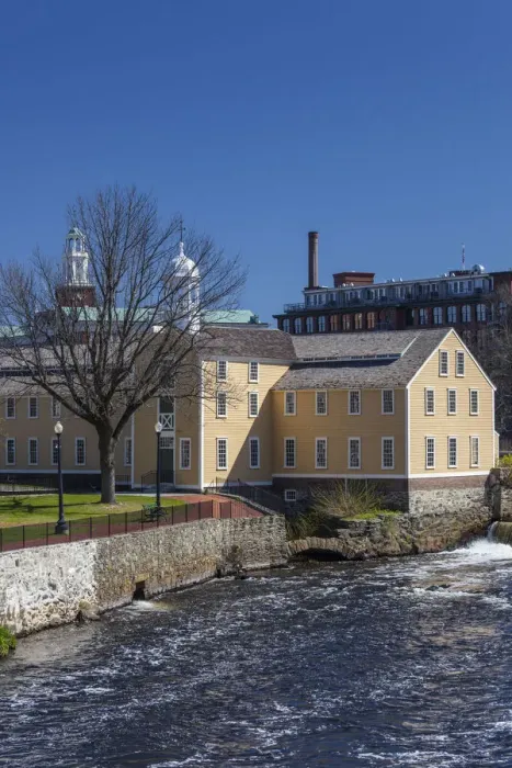 Framed Print : USA, Rhode Island, Pawtucket, Slater Mill Historic Site, first water-powered cotton Framed Print : USA, Rhode Island, Pawtucket, Slater Mill Historic Site, first water-powered cotton