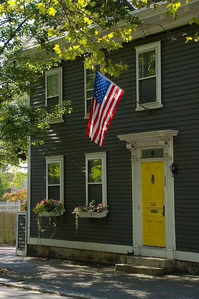USA, Rhode Island, Providence, Historic Benefit Street