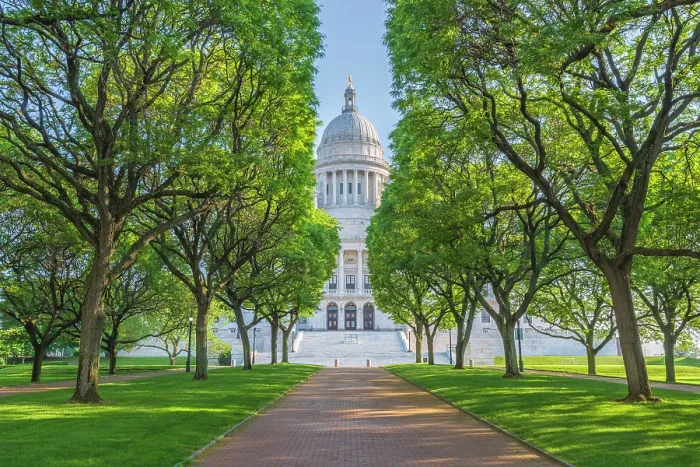 Framed Print : USA, Rhode Island, Providence, Rhode Island State House
