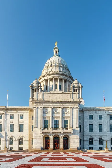 Framed Print : USA, Rhode Island, Providence, Rhode Island State House