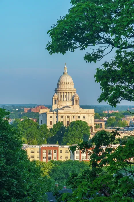 Framed Print : USA, Rhode Island, Providence, Rhode Island State House