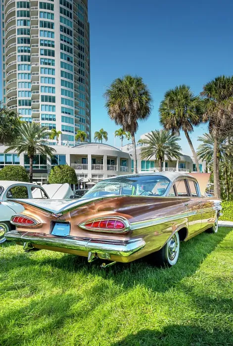 Framed Print : USA, Saint Petersburg, Florida, 1959 Chevrolet Impala Framed Print : USA, Saint Petersburg, Florida, 1959 Chevrolet Impala