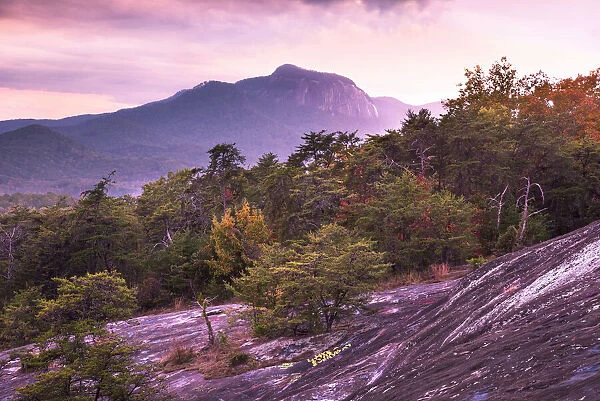USA, South Carolina, Table Rock Mountain, Appalachian Mountains, Blue Ridge Escarpment
