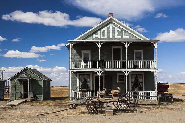 USA, South Dakota, Stamford, 1880 Town, pioneer village, hotel
