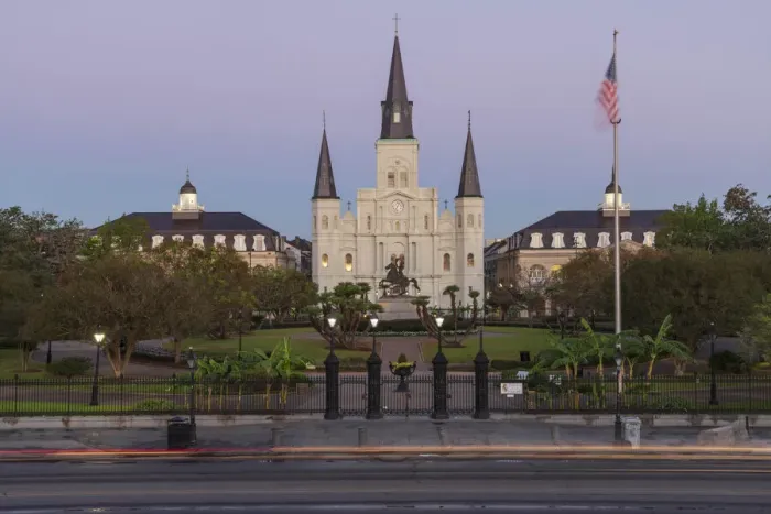 Framed Print : USA, South, Louisiana, New Orleans, Jackson Square, St. Louis Cathedral Framed Print : USA, South, Louisiana, New Orleans, Jackson Square, St. Louis Cathedral