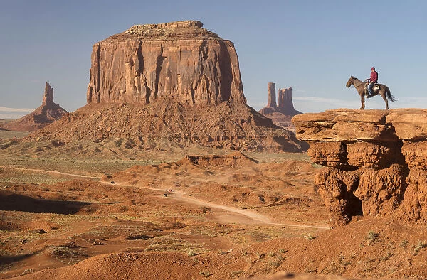 USA, Southwest, Arizona, Navajo Indian reservation, Monument Valley, Tribal park