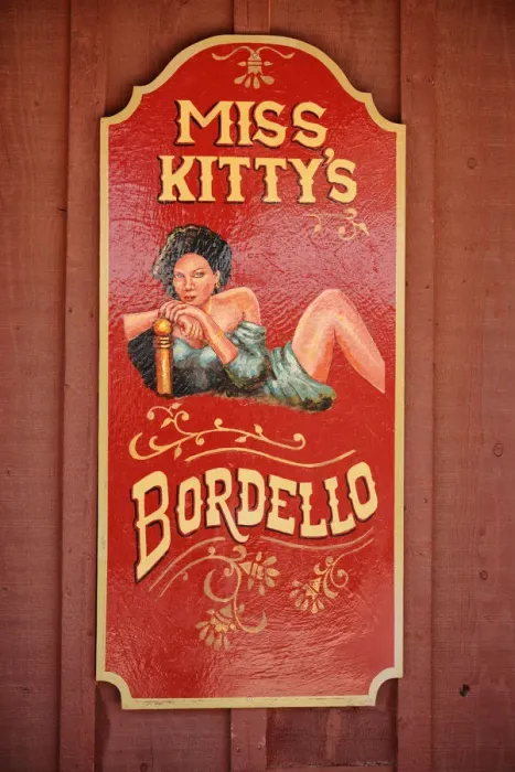 Framed Print : USA, Southwest, Arizona, Phoenix, Apache Junction, Bordello sign in Goldfield ghost town Framed Print : USA, Southwest, Arizona, Phoenix, Apache Junction, Bordello sign in Goldfield ghost town