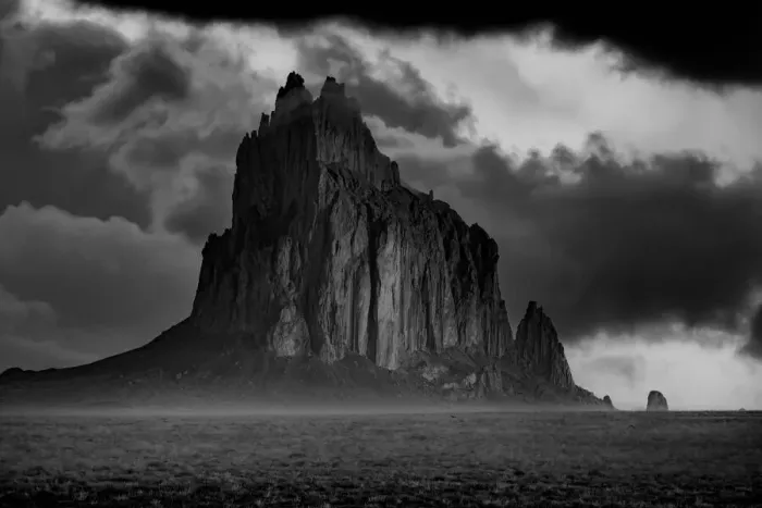 Framed Print : USA, Southwest, New Mexico, Navajo Nation, San Juan County, Shiprock (dm) Framed Print : USA, Southwest, New Mexico, Navajo Nation, San Juan County, Shiprock (dm)