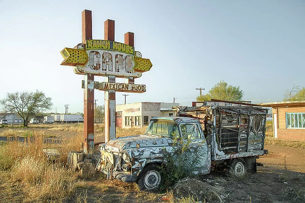 USA, Southwest, New Mexico, Route 66, Tucumcari, Ranch House Cafe