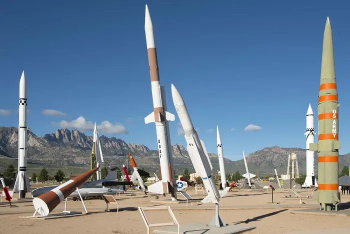 Framed Print : USA, Southwest, New Mexico, White Sands Missile Range Museum