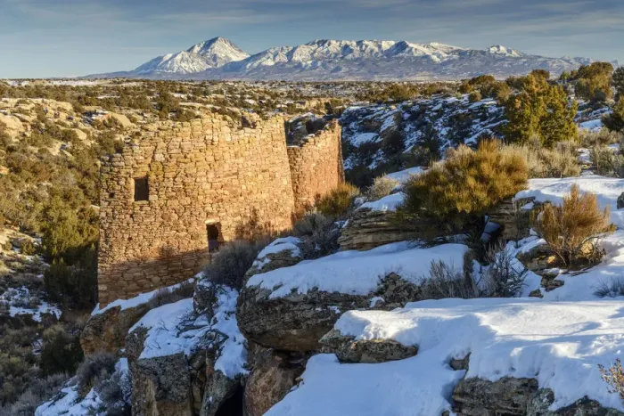 Framed Print : USA, Southwest, Utah, Hovenweep National Monument, Ute Mountain Framed Print : USA, Southwest, Utah, Hovenweep National Monument, Ute Mountain