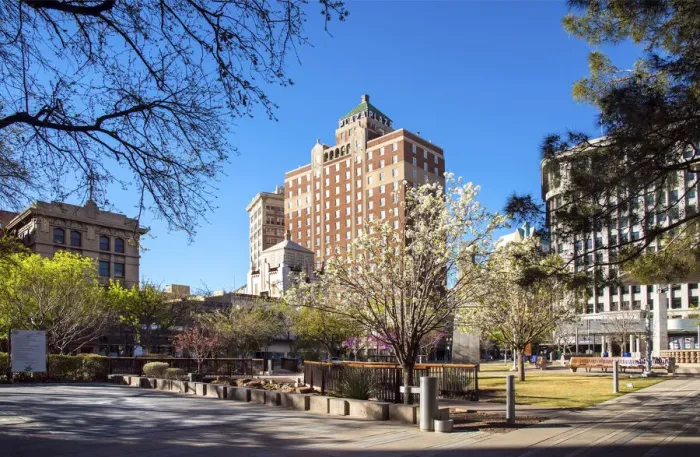 Framed Print : USA, Texas, El Paso, Skyline, Bordertown, Downtown, San Jacinto Plaza, Plaza Hotel, Built By Conrad Hilton In 1930, Formerly Called The El Paso Hilton Framed Print : USA, Texas, El Paso, Skyline, Bordertown, Downtown, San Jacinto Plaza, Plaza Hotel, Built By Conrad Hilton In 1930, Formerly Called The El Paso Hilton