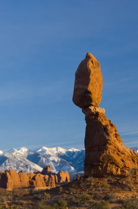 Framed Print : USA, Utah, Arches National Park, Balanced Rock Framed Print : USA, Utah, Arches National Park, Balanced Rock