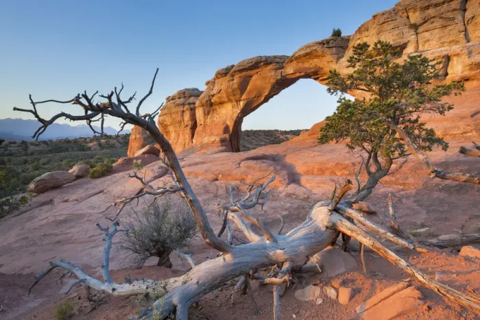 Framed Print : USA, Utah, Arches National Park, Broken Arch Framed Print : USA, Utah, Arches National Park, Broken Arch