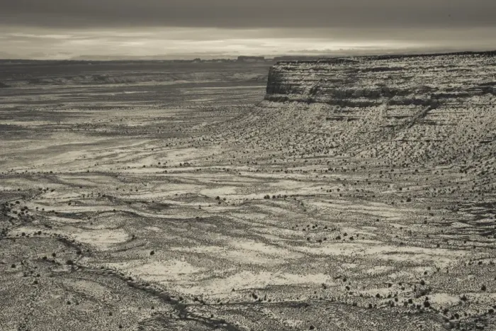 Framed Print : USA, Utah, Moki Dugway, view towards Monument Valley, Arizona, winter Framed Print : USA, Utah, Moki Dugway, view towards Monument Valley, Arizona, winter