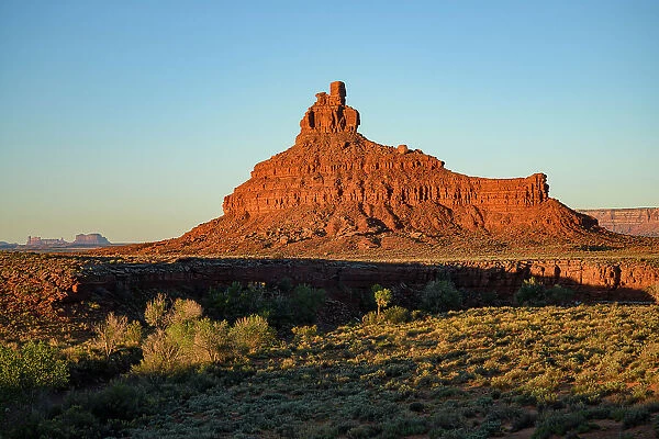 USA, Utah, Southwest, Colorado Plateau, San Juan County, Mexican Hat, Valley of the Gods