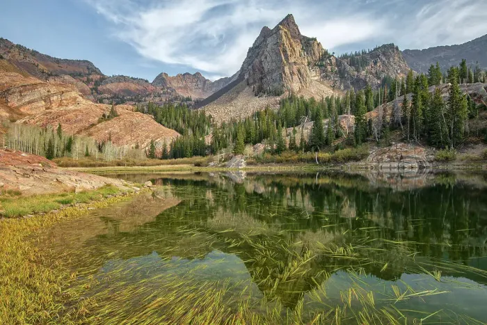 Framed Print : USA, Utah, Wasatch Mountains, Uinta-Wasatch-Cache National Forest, Twin Peaks Wilderness, Lake Blanche, Sundial Peak Framed Print : USA, Utah, Wasatch Mountains, Uinta-Wasatch-Cache National Forest, Twin Peaks Wilderness, Lake Blanche, Sundial Peak