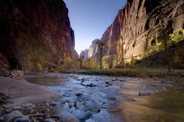 Framed Print : USA, Utah, Zion National Park, The Narrows of North Fork Virgin River Framed Print : USA, Utah, Zion National Park, The Narrows of North Fork Virgin River