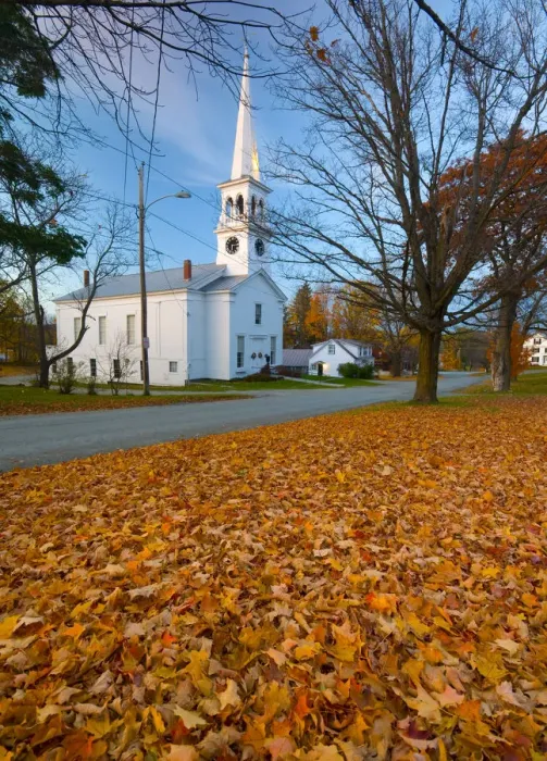 Framed Print : USA, Vermont, Peacham, The Congregational Church Framed Print : USA, Vermont, Peacham, The Congregational Church