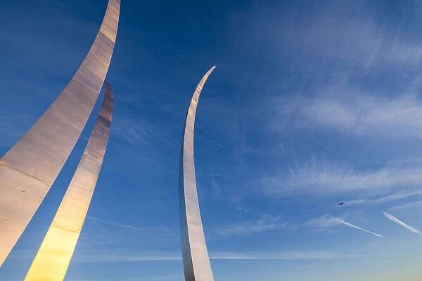 USA, Virginia, Arlington, National Air Force Memorial