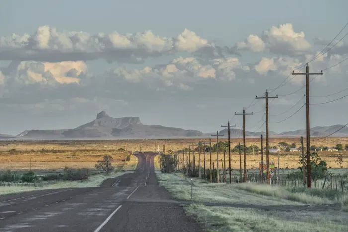 Framed Print : USA, West Texas Marfa, Texas Highway Framed Print : USA, West Texas Marfa, Texas Highway
