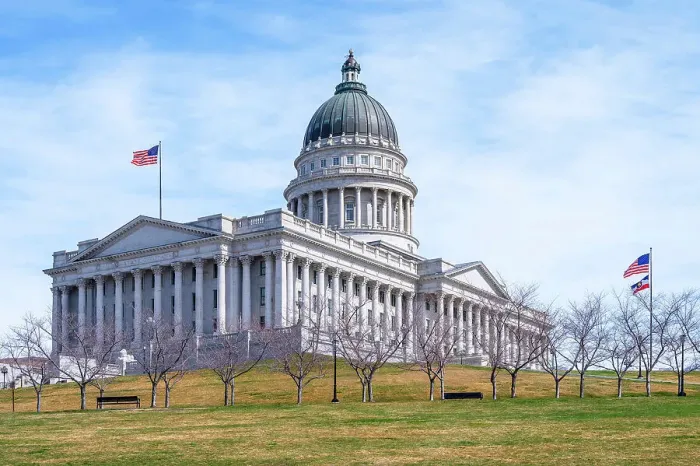 Framed Print : Utah State Capitol, Salt Lake City, Utah, USA Framed Print : Utah State Capitol, Salt Lake City, Utah, USA
