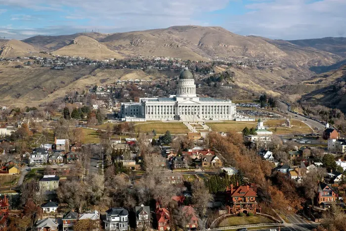 Framed Print : Utah State Capitol, Salt Lake City, Utah, USA Framed Print : Utah State Capitol, Salt Lake City, Utah, USA