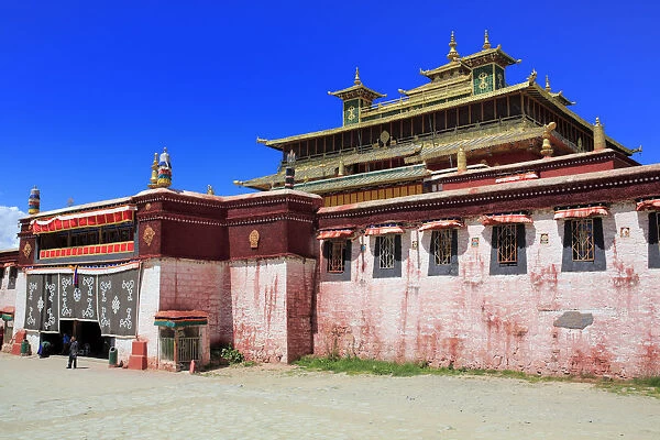 Utse temple, Samye Monastery (Samye Gompa), Dranang, Shannan Prefecture, Tibet, China