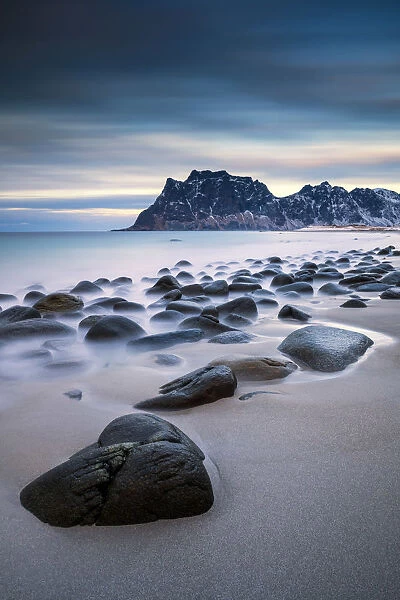 Uttakleiv Coastline, Lofoten Islands, Norway