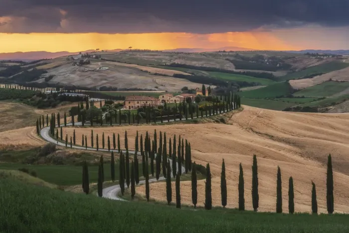 Framed Print : Val d Orcia Luglio Tuscany, Italy Framed Print : Val d Orcia Luglio Tuscany, Italy