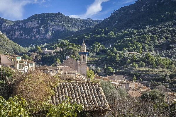 Valldemossa in the Serra de Tramuntana, Mallorca, Spain