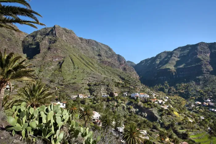Framed Print : Valle Gran Rey, La Gomera, Canary Islands, Spain Framed Print : Valle Gran Rey, La Gomera, Canary Islands, Spain