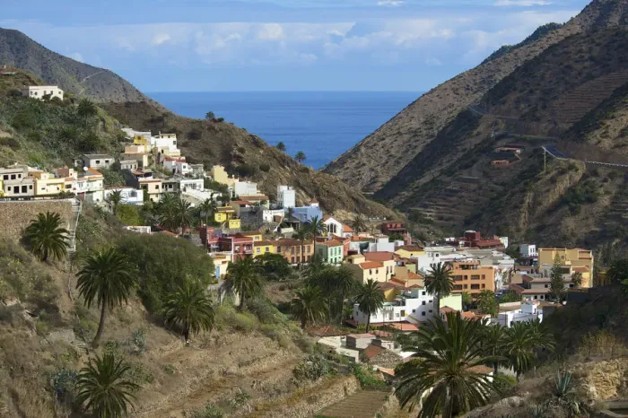 Framed Print : Vallehermoso, La Gomera, Canary Islands, Spain Framed Print : Vallehermoso, La Gomera, Canary Islands, Spain