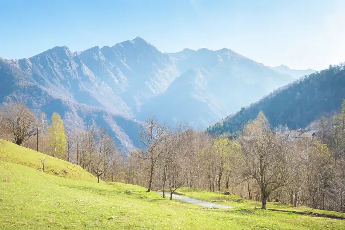 Framed Print : Valley of Guaria, Valle Soana, Gran Paradiso National Park, Piedmont, Italian alps, province of Turin, Italy Framed Print : Valley of Guaria, Valle Soana, Gran Paradiso National Park, Piedmont, Italian alps, province of Turin, Italy