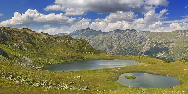 Valley of seven lakes, Caucasus mountains, Abkhazia, Georgia