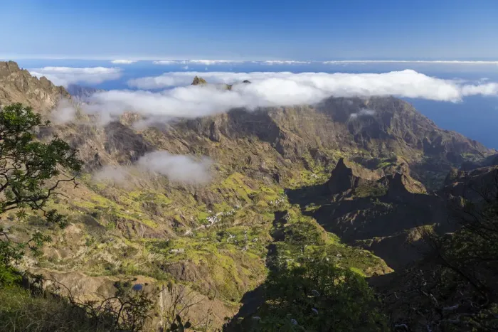 Framed Print : Valley view, Santo Antao Island, Cape Verde Framed Print : Valley view, Santo Antao Island, Cape Verde