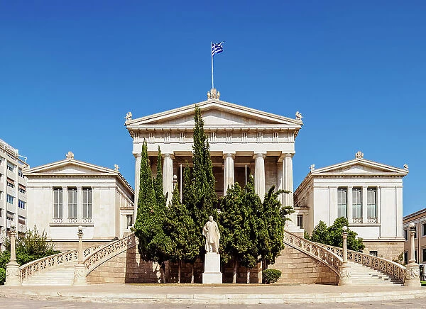 The Vallianeio Megaron, National Library, Athens, Attica, Greece
