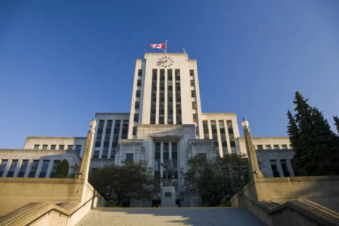 Framed Print : Vancouver City Hall, Vancouver, British Columbia, Canada