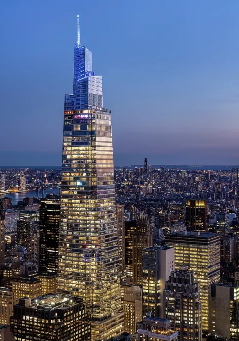 Framed Print : One Vanderbilt at dusk from Top of the Rock (Rockefeller Centre), Manhattan, New York City, New York, USA Framed Print : One Vanderbilt at dusk from Top of the Rock (Rockefeller Centre), Manhattan, New York City, New York, USA
