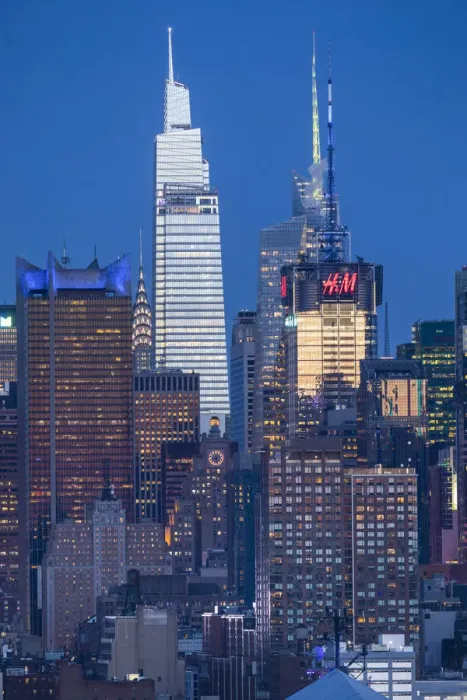 Framed Print : One Vanderbilt & Midtown Manhattan from New Jersey, New York City, USA Framed Print : One Vanderbilt & Midtown Manhattan from New Jersey, New York City, USA